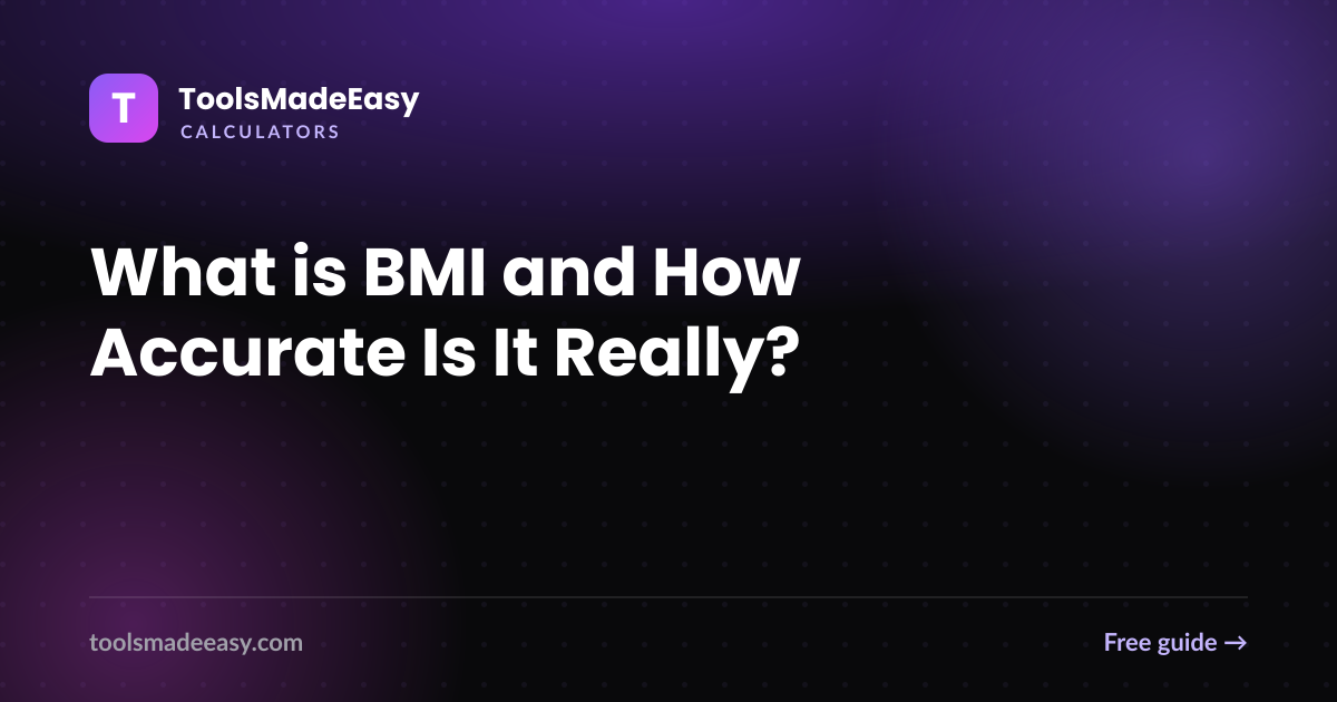 What is BMI and How Accurate Is It Really?